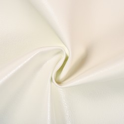 Ткань Дерматин (Кожзам) для мебели, цвет Белый (на отрез)  в Можайске