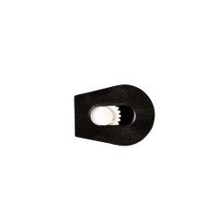 Зажим для шнура 4 мм KL  Чёрный + Белый (поштучно)  в Можайске