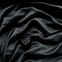 Светозатемняющая ткань для штор &quot;Блэкаут&quot; 95% (Blackout), цвет Черный (на отрез)  в Можайске