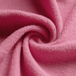 Флис Односторонний 130 гр/м2, цвет Розовый (на отрез)  в Можайске