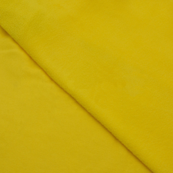 Флис Односторонний 180 гр/м2, Желтый (на отрез)  в Можайске