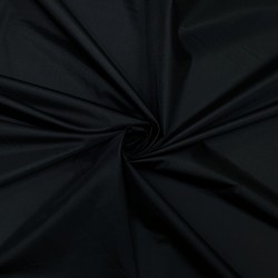 Ткань Дюспо 240Т WR PU Milky, цвет Черный (на отрез)  в Можайске