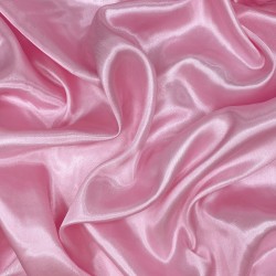 Ткань Атлас-сатин, цвет Розовый (на отрез)  в Можайске