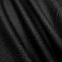 Ткань Блэкаут для штор светозатемняющая 75% &quot;Рогожка Черная&quot; (опт)  в Можайске