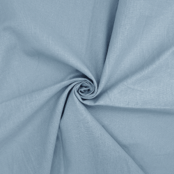 Ткань Перкаль, цвет Серый (на отрез) (100% хлопок) в Можайске
